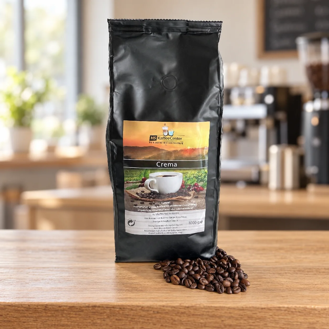 Kaffeepaket – beispielhafte Produktdarstellung