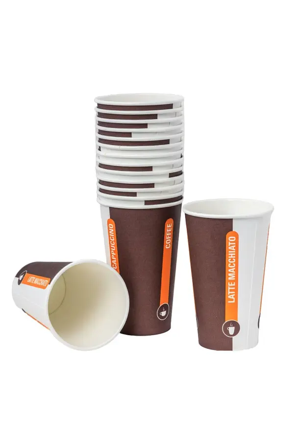 Becher Hartpapier in verschiedenen Größen
