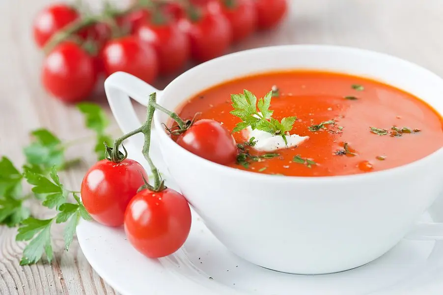 Tomatensuppe für Kaffeeautomaten